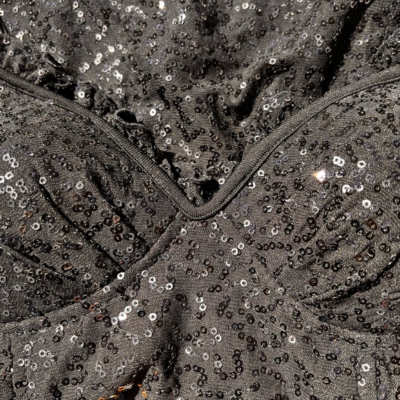 💥🔥💥 twenty one Knit Top/Spaghetti Strap Tank Top w/ Sequins - Picture 6 of 12